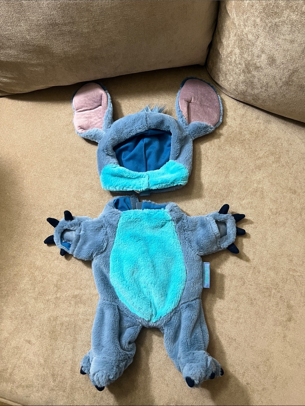 Disney Stitch-Inspired Plush Hooded Stuffed Animal Costume